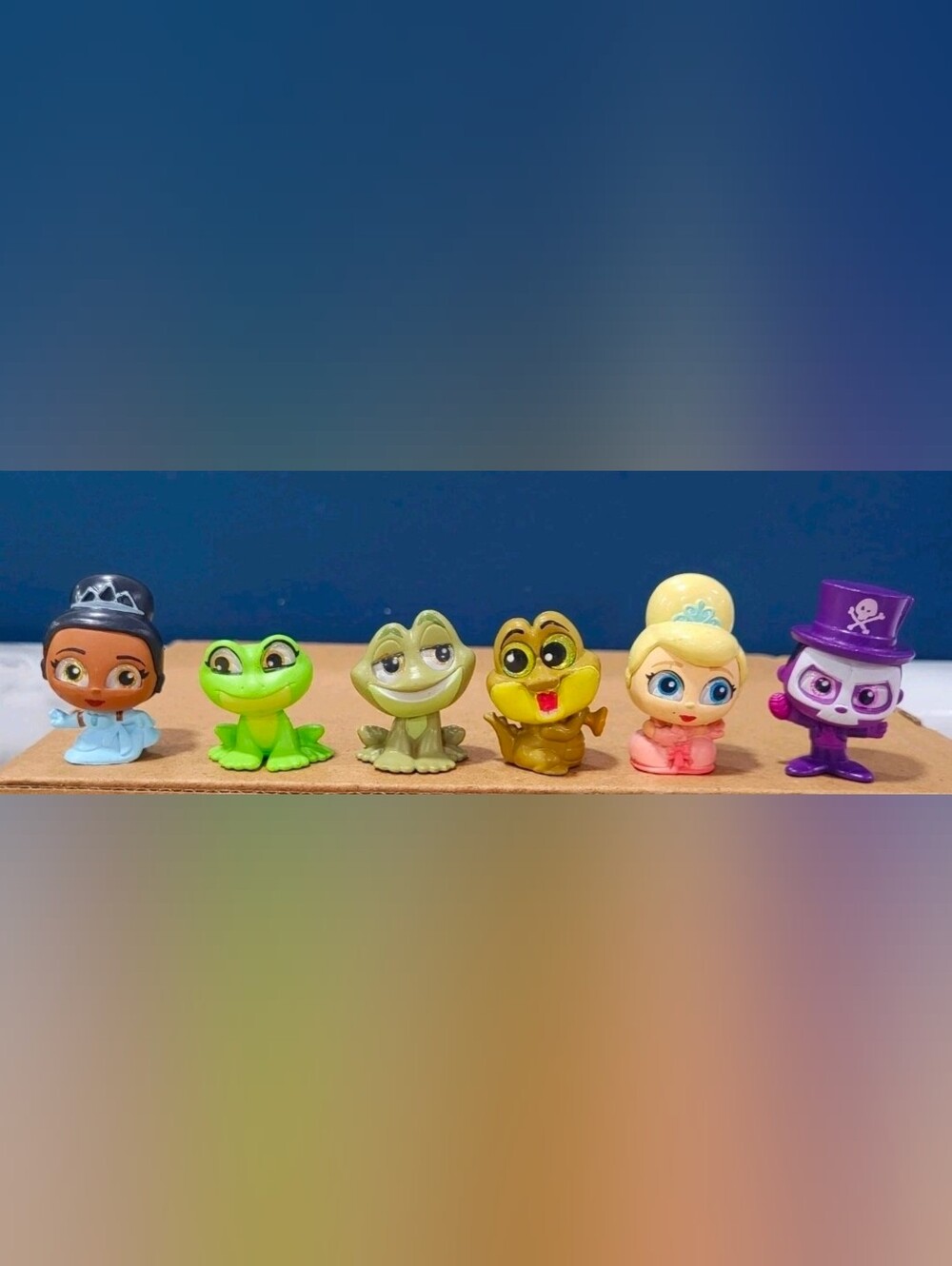 Doorables Series 7 lot of 6 Princess & the Frog Set Tiana Dr. Facilier Louis +